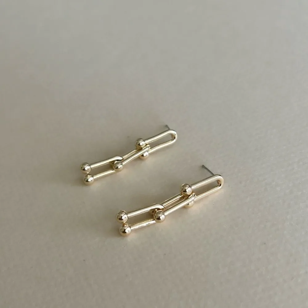 Chain Drop Earrings #2041